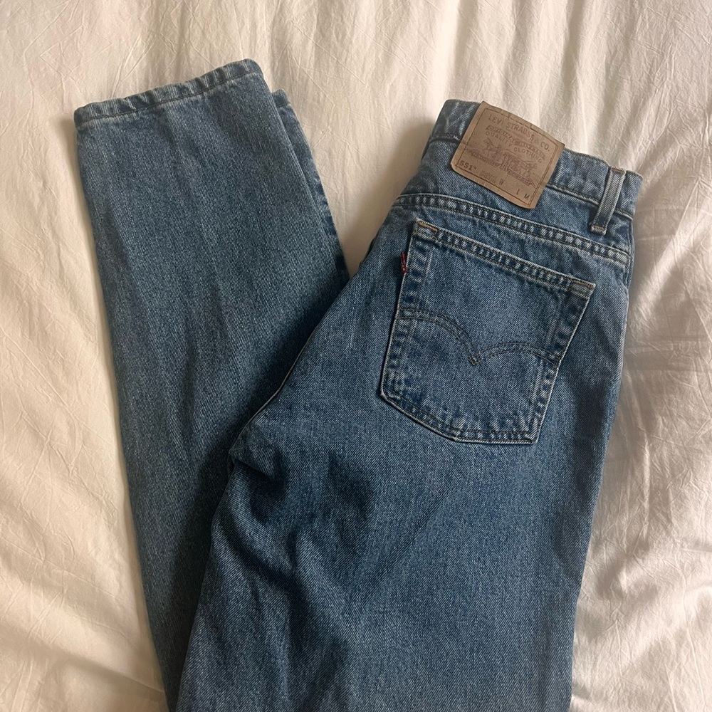 Levi's Blue Straight Jeans